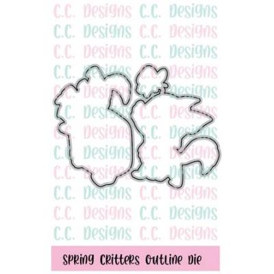 C.C. Designs Outline Die - Spring Critters